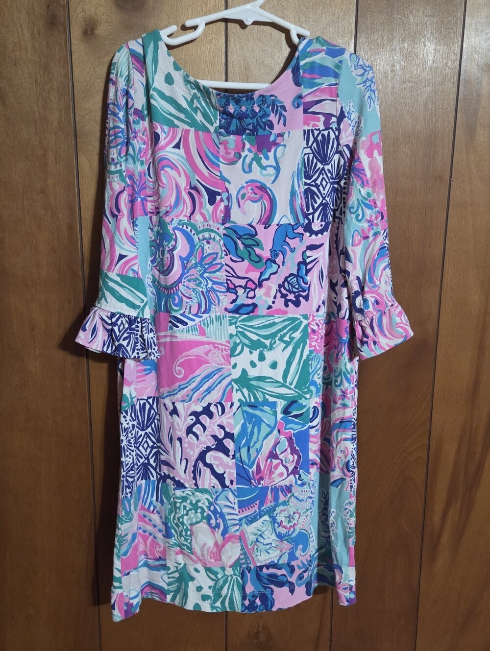 Lilly Pulitzer Dress Girls Large Sophie Ruffle